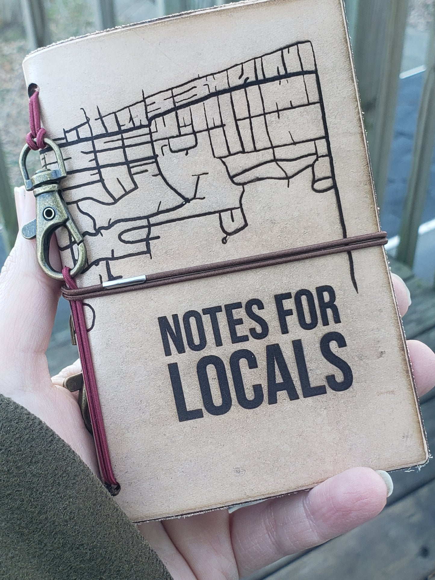 Notes for Locals - Travel Journal Cover